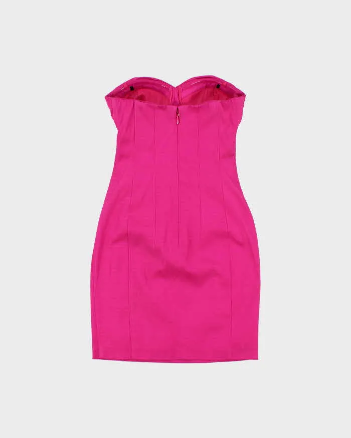 Vintage 2010s Bebe Bandeau Peplum Waist Dress - XS sold by Rokit product image thumbnail 2