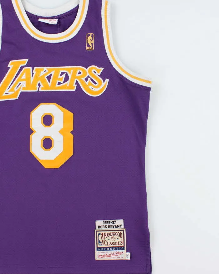 Mitchell & Ness Hardwood Classics LA Lakers 1996-97 Kobe Bryant #8 Stitched Home Jersey - M sold by Rokit product image thumbnail 3