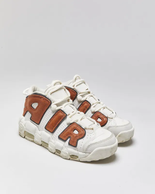 2024 Nike Air More Uptempo 'Dark Russet' Phantom/Orange Trance Women's Trainers - UK4.5 made by Nike