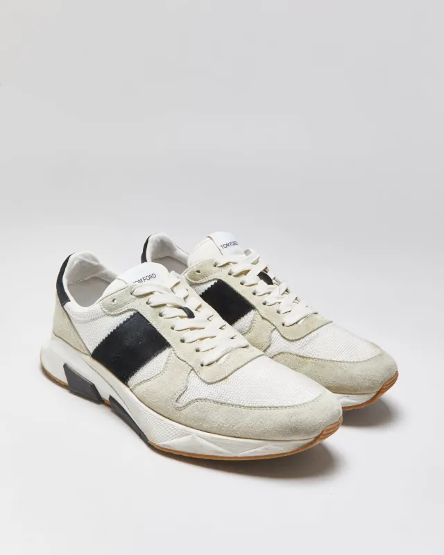 2023 Tom Ford Jagga 'Suede Tech Material' Trainers - UK11 made by Rokit