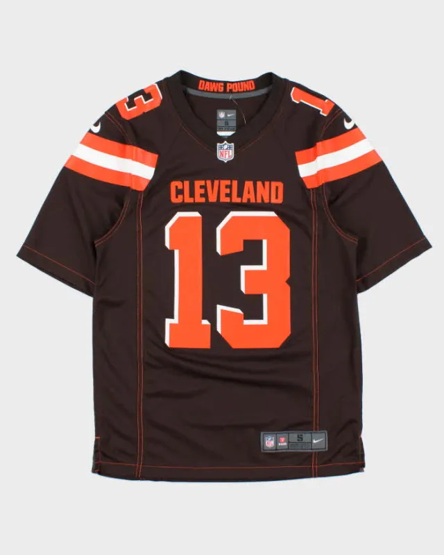 2019-20 Nike Cleveland Browns Odell Beckham Jr #13 NFL Home Jersey - S made by Nike