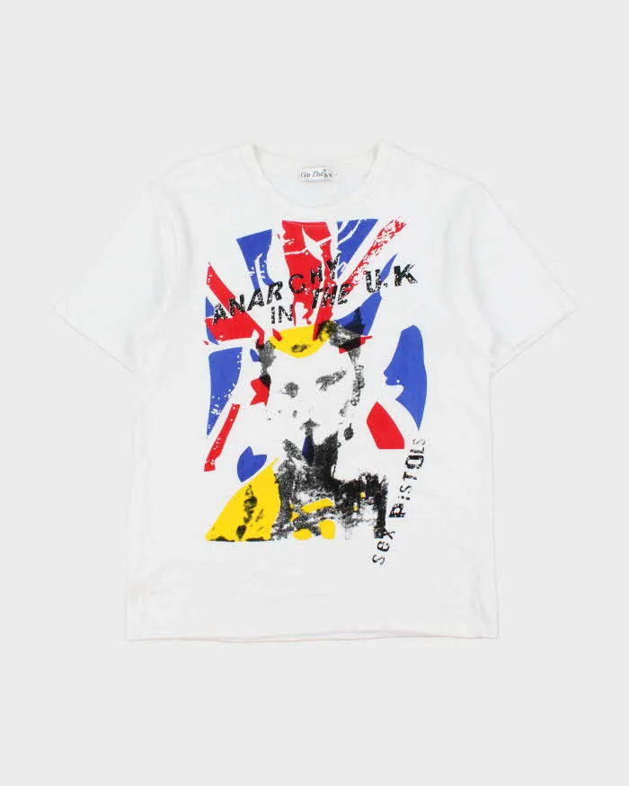 Vintage Y2K 00s Sex Pistols Anarchy In The UK Crewneck T-Shirt - L sold by Rokit