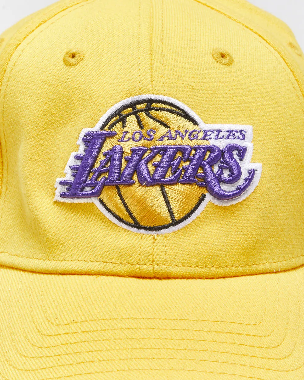 Vintage Y2K 00s Adidas LA Lakers Embroidered Flexi Baseball Cap - S/M sold by Rokit product image thumbnail 3