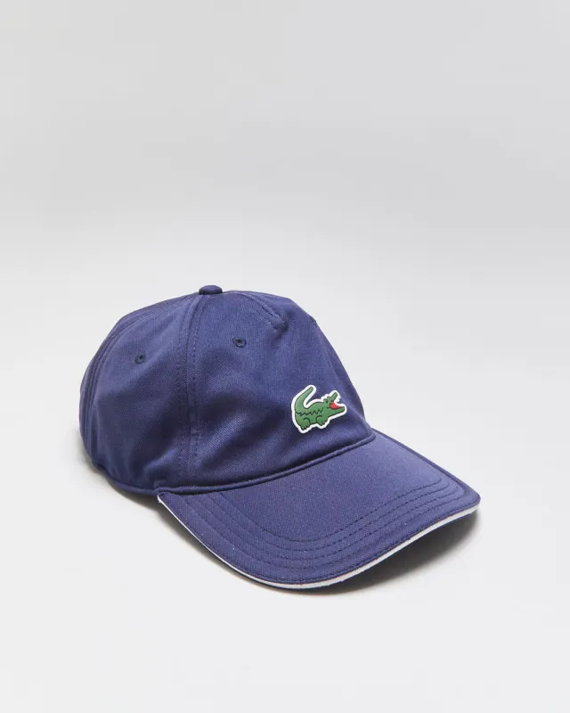 Vintage Lacoste Sport Navy Velcro Baseball Cap - OS made by Lacoste