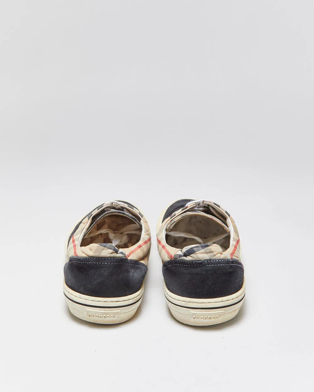 SS2023 Burberry Wilson Novacheck Suede Low Top Trainers - UK11 sold by Rokit product image thumbnail 4