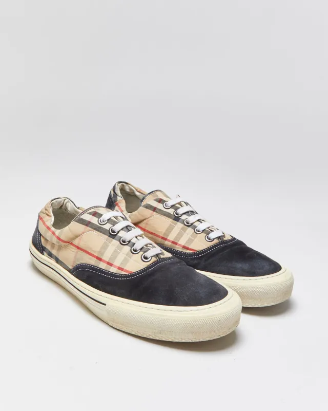 SS2023 Burberry Wilson Novacheck Suede Low Top Trainers - UK11 made by Burberry