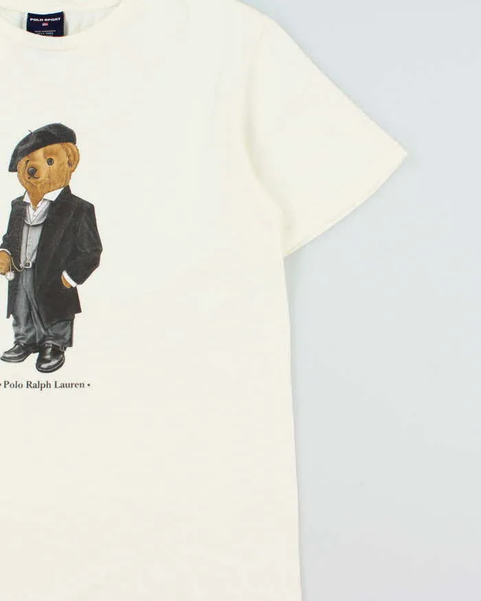 Vintage 1990s Polo Sport Ralph Lauren Cool Bear Heavyweight Crewneck T-Shirt - L sold by Rokit product image thumbnail 3