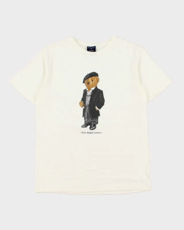 Vintage 1990s Polo Sport Ralph Lauren Cool Bear Heavyweight Crewneck T-Shirt - L made by Ralph Lauren