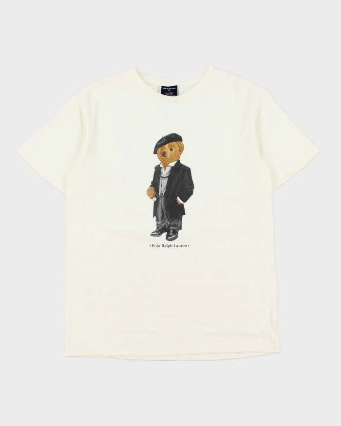 Vintage 1990s Polo Sport Ralph Lauren Cool Bear Heavyweight Crewneck T-Shirt - L sold by Rokit