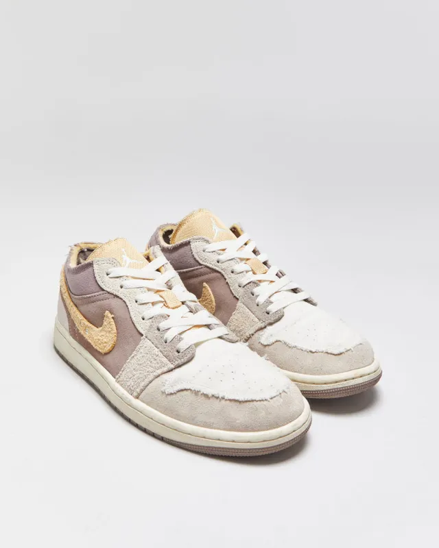2022 Nike Air Jordan 1 Low SE Craft 'Inside Out Taupe Haze' Trainers - UK7 made by Nike