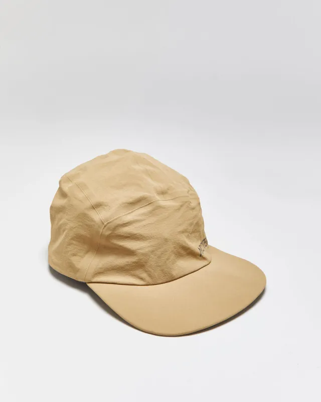 Vintage Arc'teryx Desert Khaki 3M Word Soft Brim Shell 5-Panel Hiking Cap - L/XL made by Arc'teryx