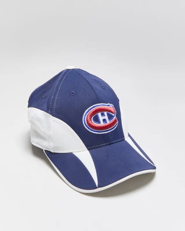 Vintage Y2K 00s Reebok Montreal Canadiens Center Ice NHL FlexFit Baseball Cap - OS made by Rokit
