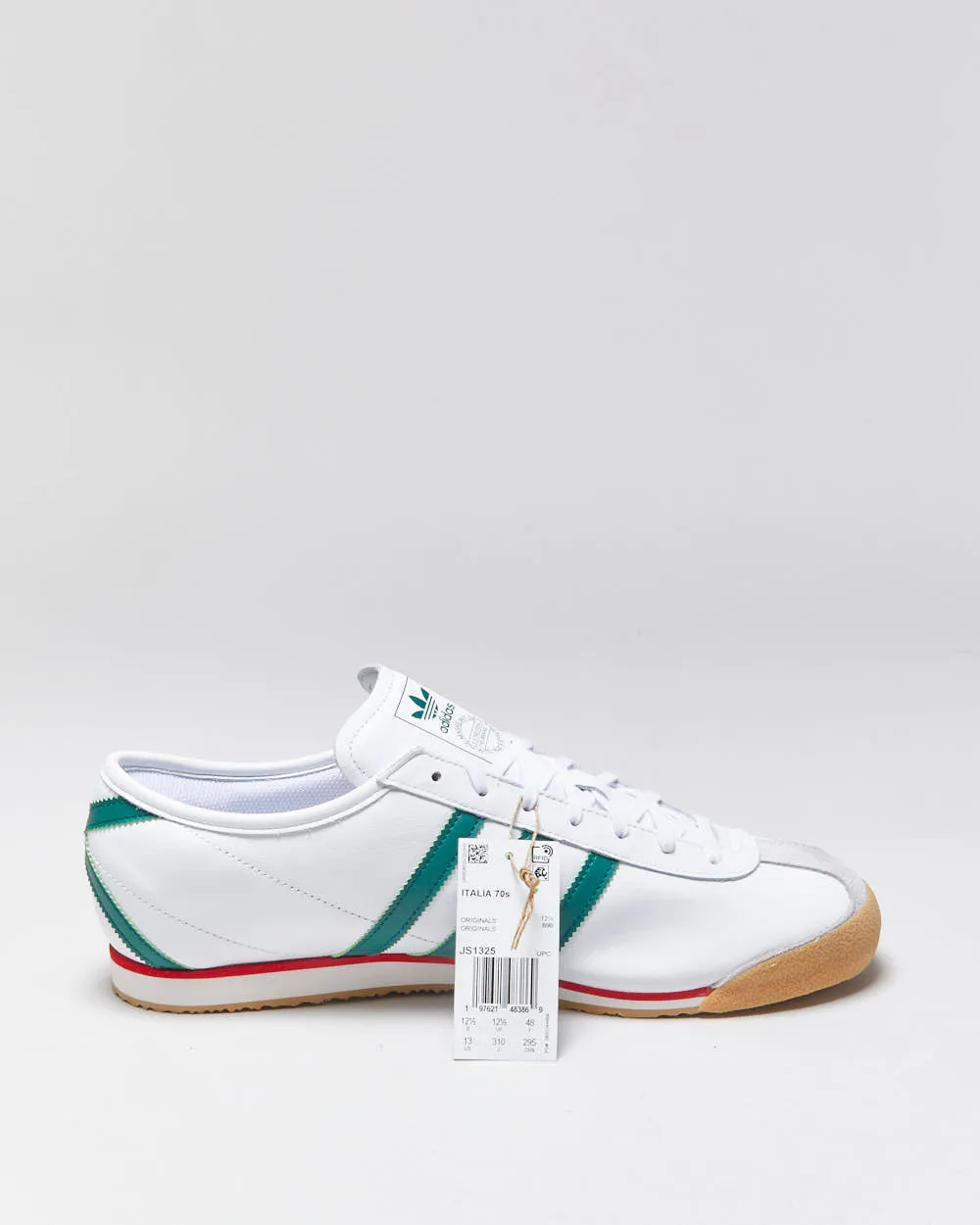 DSWT 2025 Adidas Originals Italia 70s White/Green/Gum Trainers - UK12.5 sold by Rokit product image thumbnail 2