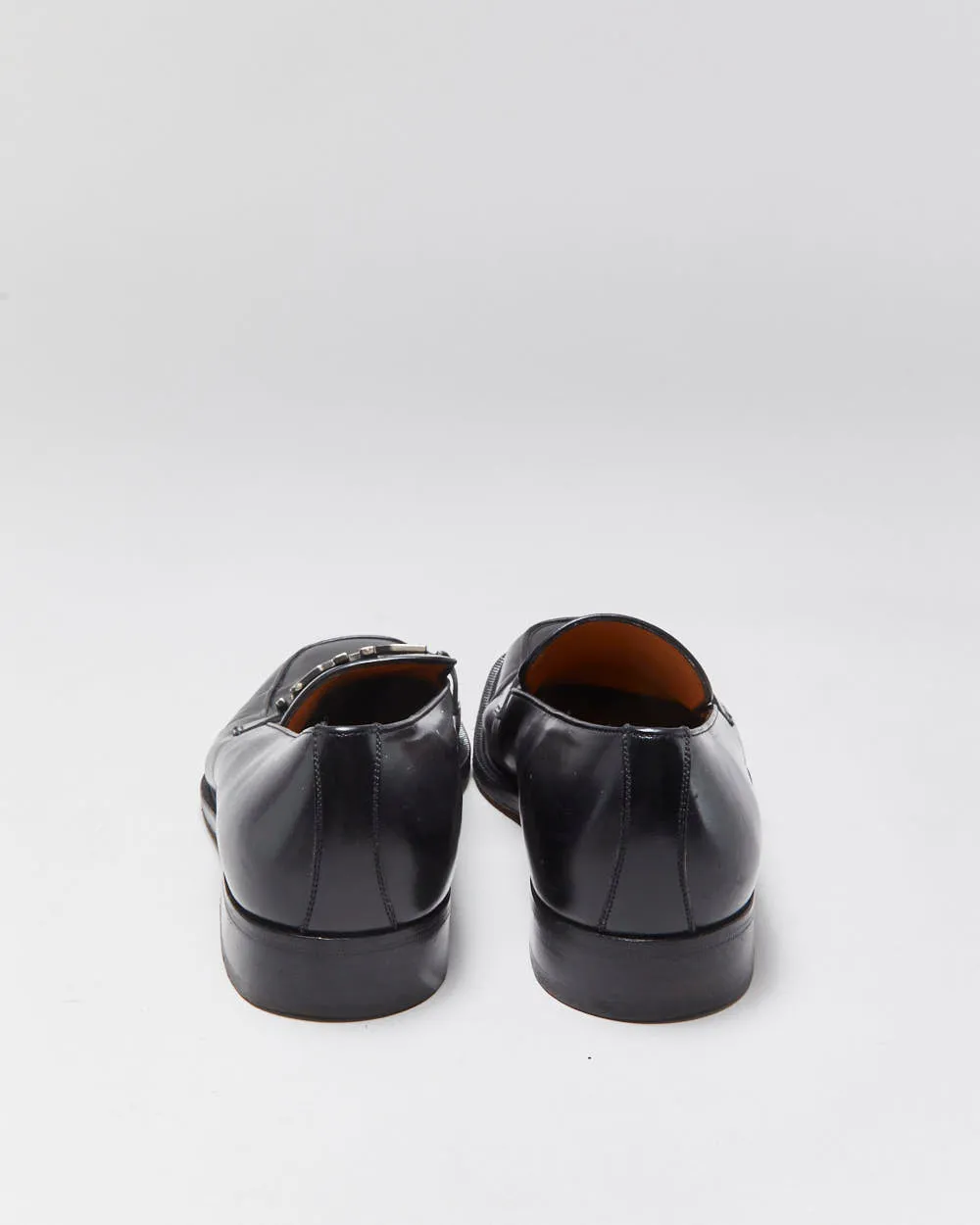 Vintage Y2K 00s Salvatore Ferragamo Leather Square Toe Horesbit Loafers - UK6.5 sold by Rokit product image thumbnail 4