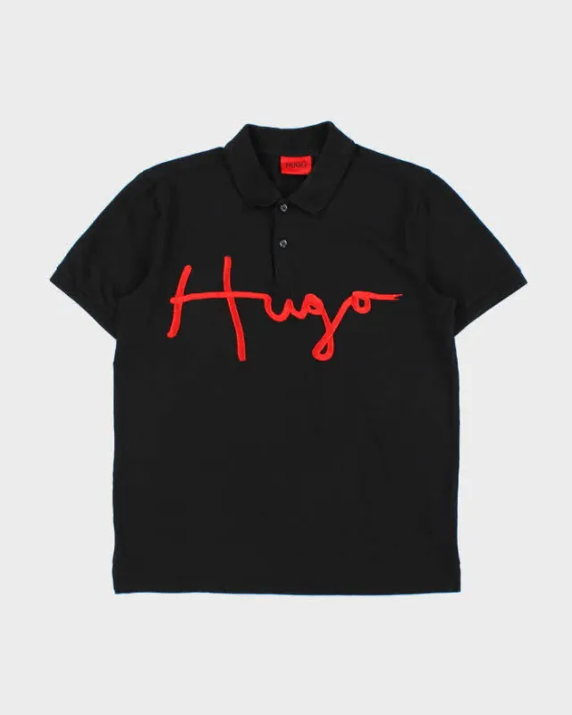 Hugo Boss Embroidered 'Dimlet' Slim Fit Short Sleeve Polo Shirt - M made by Hugo Boss