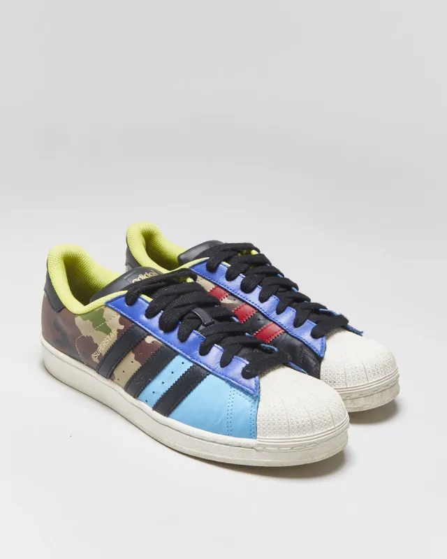 2015 Adidas Superstar Oddity Pack Camo/Multi Trainers - UK8.5 made by Adidas