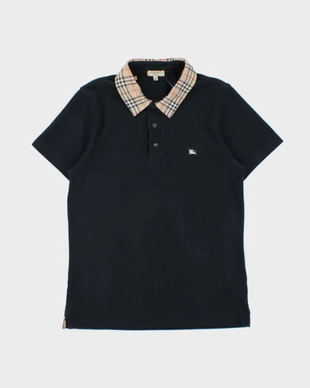 DS Vintage Y2K 00s Burberry Nova Check Slim Fit Short Sleeve Polo Shirt - M made by Burberry