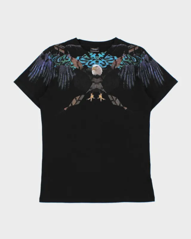 Marcelo Burlon County Of Milan Eagle Graphic Crewneck T-Shirt - S made by Rokit