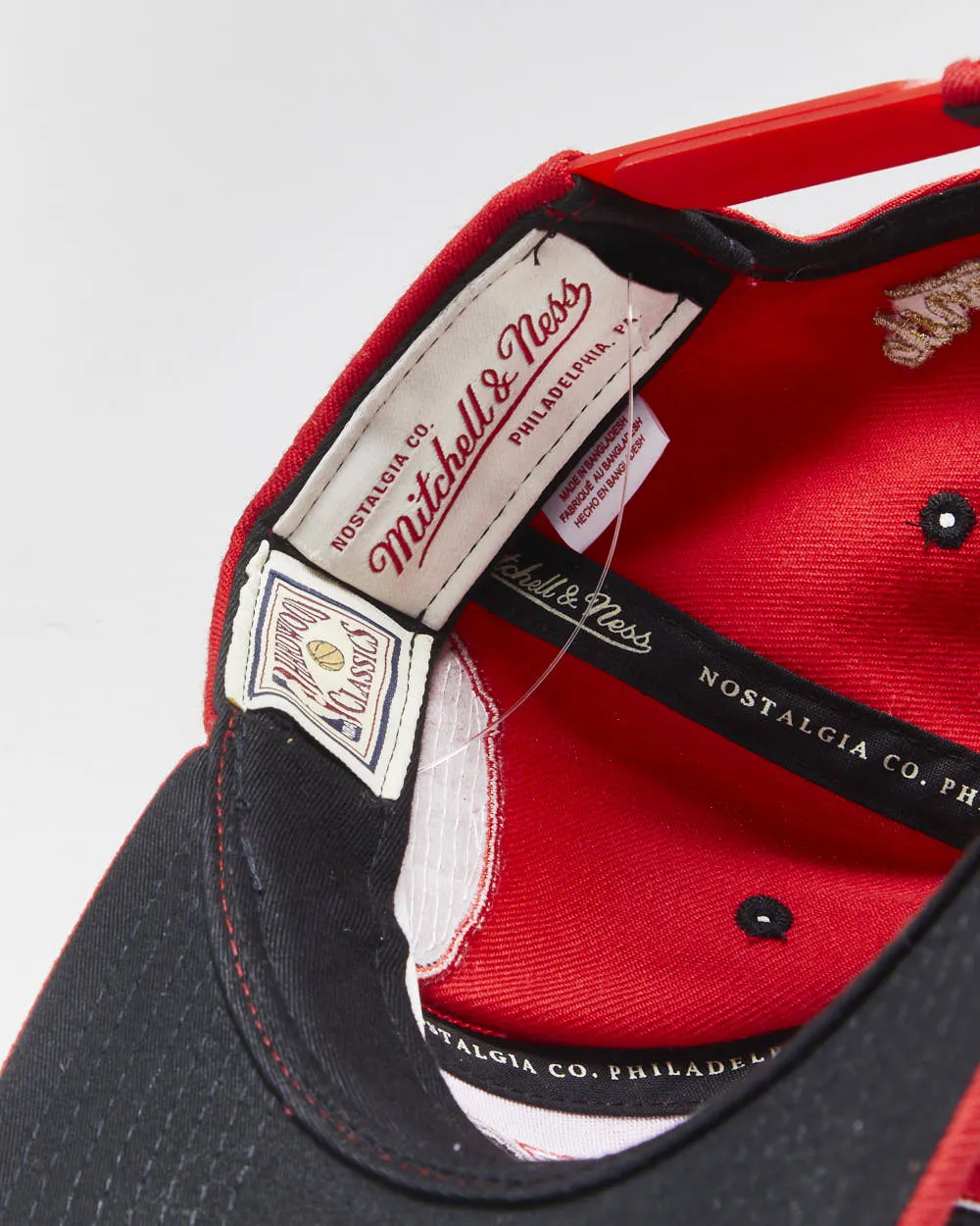 DS Mitchell & Ness Hardwood Classics 1998 NBA Finals Chicago Bulls Wool Blend Snapback - OS sold by Rokit product image thumbnail 4