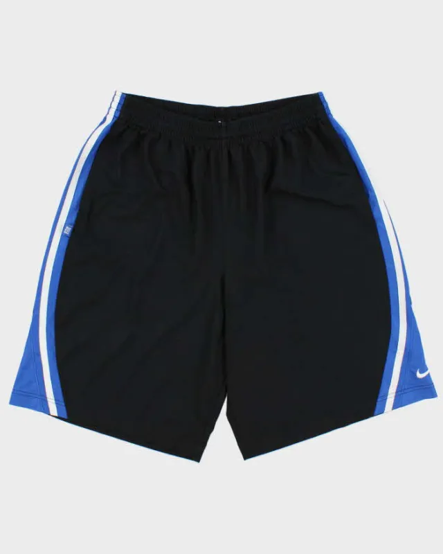 Vintage Nike Dri-Fit Loose Fit Mesh Embroidered Basketball Shorts - XL made by Nike