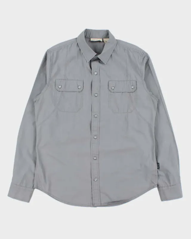 Vintage Y2K 00s DKNY Jeans Constructed Long Sleeve Utility Shirt - M made by DKNY