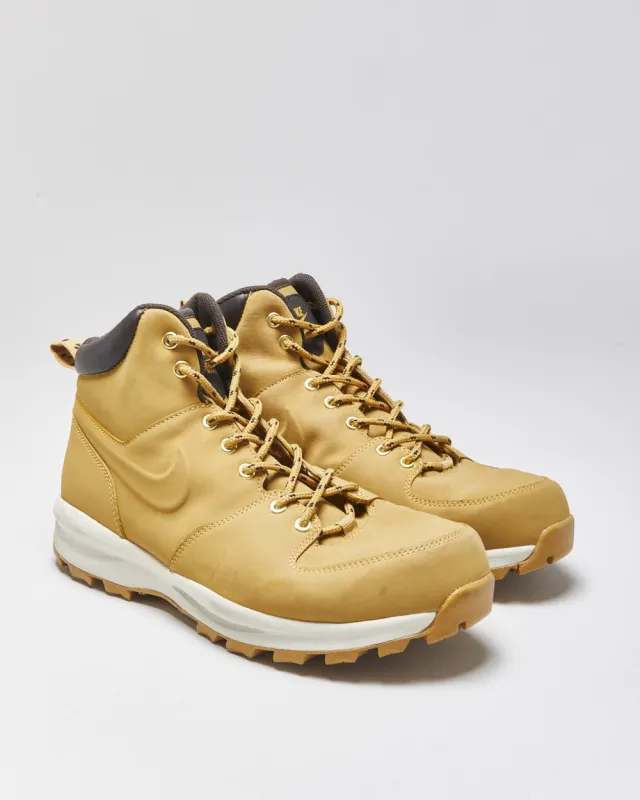 DS 2019 Nike Manoa Leather Haystack 'Velvet Brown' Lace-Up Boots - UK10 made by Nike