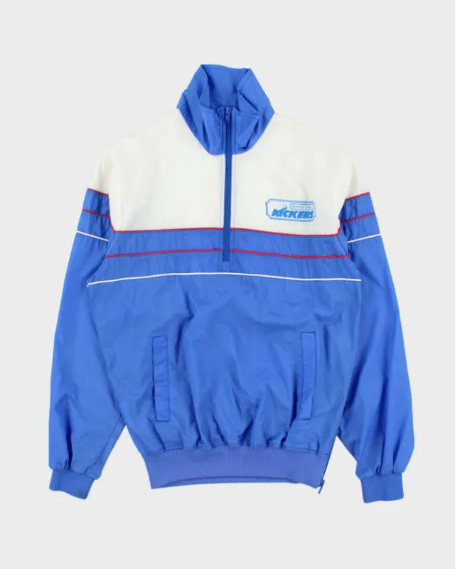Vintage 1970s Metro Ford Kickers Quarter-Zip Shell Football Pullover Jacket - S made by Rokit