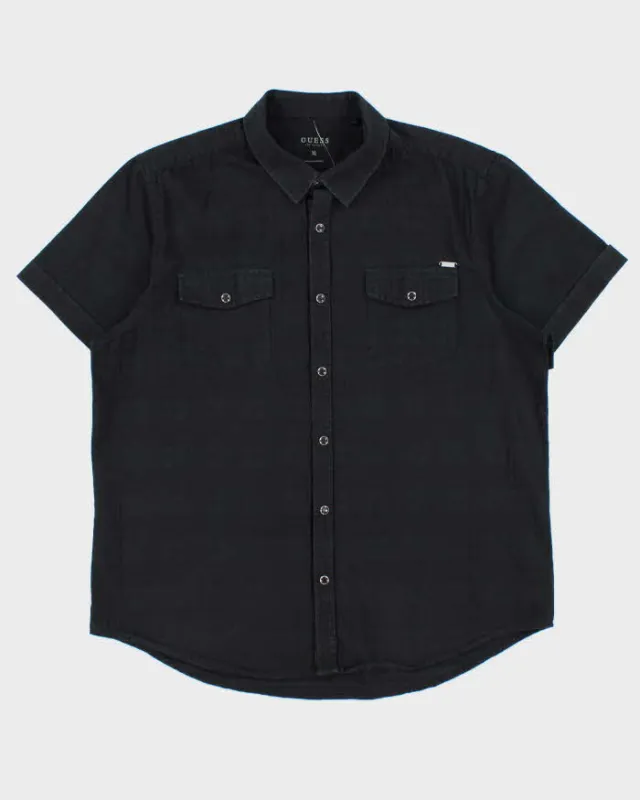 Vintage 2000s Guess Checked Short Sleeve Shirt - XL made by Guess