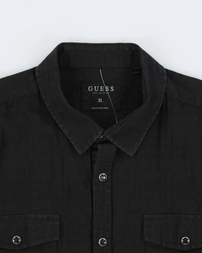 Vintage 2000s Guess Checked Short Sleeve Shirt - XL sold by Rokit product image thumbnail 5