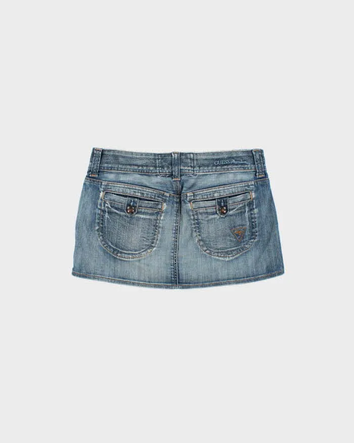 Vintage Y2k 2000s Guess Jeans Denim Mini Skirt - XS sold by Rokit product image thumbnail 2