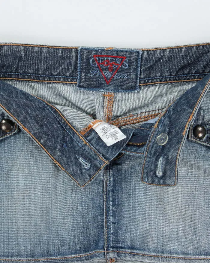 Vintage Y2k 2000s Guess Jeans Denim Mini Skirt - XS sold by Rokit product image thumbnail 5