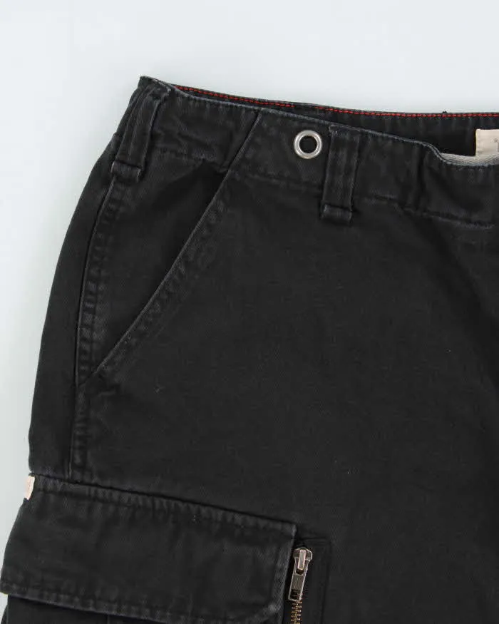 Vintage Y2K 00s Ecko UNLTD Canvas Relaxed Fit Wide Leg Baggy Cargo Shorts - W36 sold by Rokit product image thumbnail 3