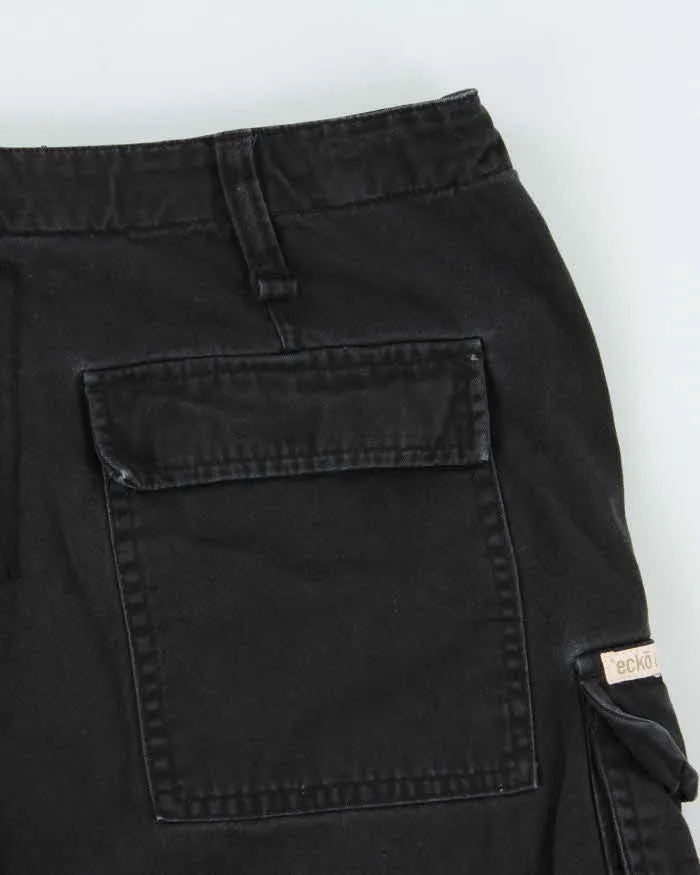 Vintage Y2K 00s Ecko UNLTD Canvas Relaxed Fit Wide Leg Baggy Cargo Shorts - W36 sold by Rokit product image thumbnail 4