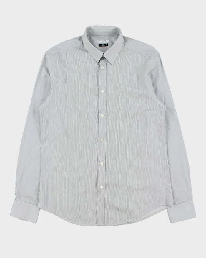 Vintage Versace Collection Striped Long Sleeve Shirt - M sold by Rokit