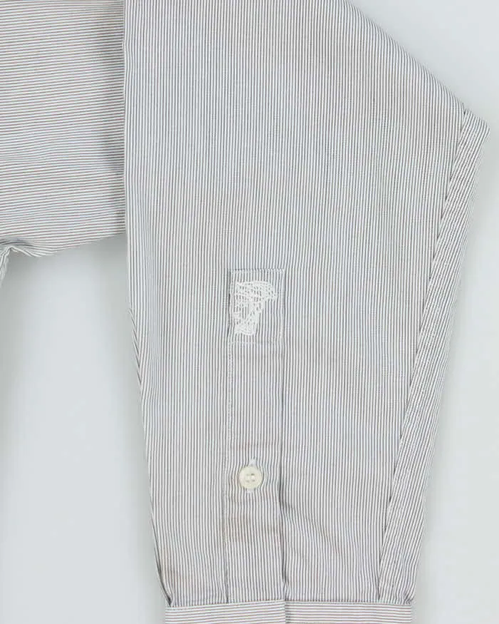 Vintage Versace Collection Striped Long Sleeve Shirt - M sold by Rokit product image thumbnail 5