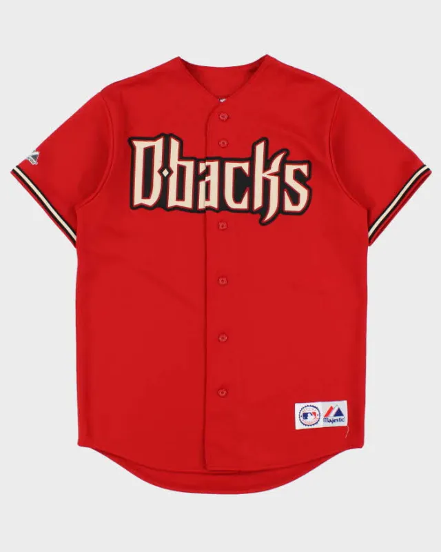 Vintage 2007-08 Majestic Arizona Diamondbacks Reynolds #27 Official MLB Away Jersey - L made by Rokit