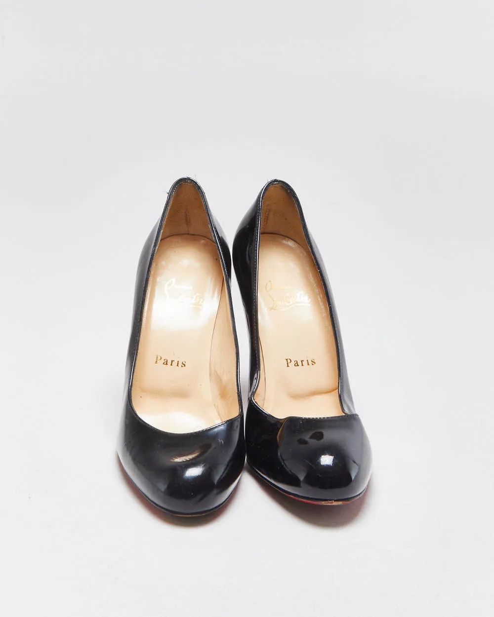 Christian Louboutin Simple Pump Patent Leather Heels - UK4 sold by Rokit product image thumbnail 3