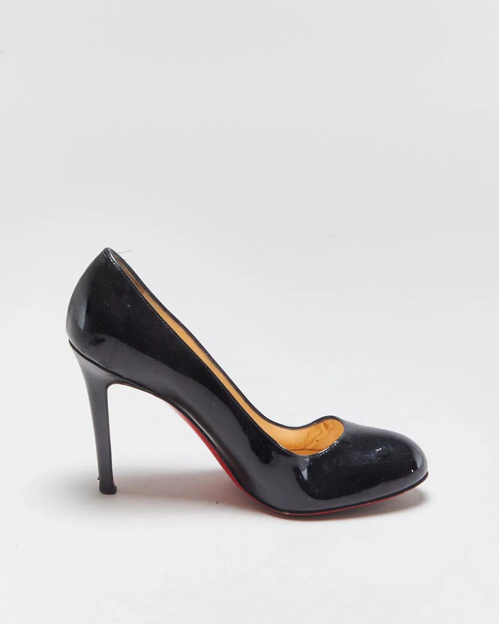 Christian Louboutin Simple Pump Patent Leather Heels - UK4 sold by Rokit product image thumbnail 2