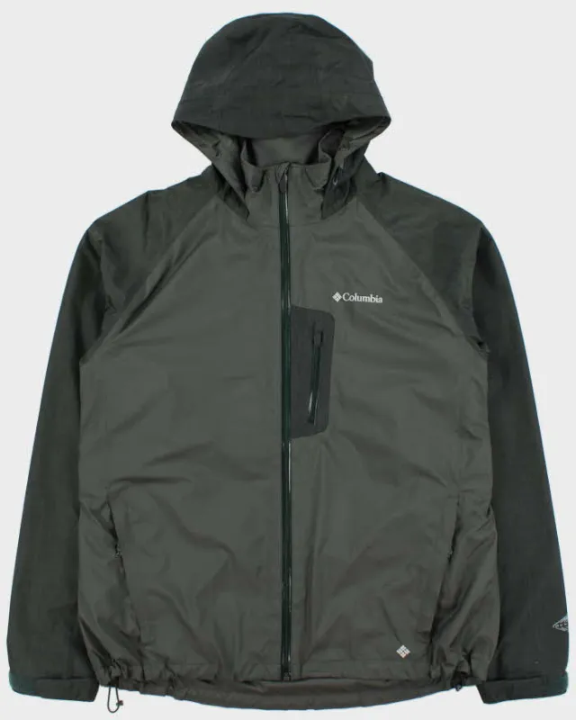 Vintage Columbia Forest Green Omni-Tech Soft Shell Mountaineering Jacket - XL made by Columbia