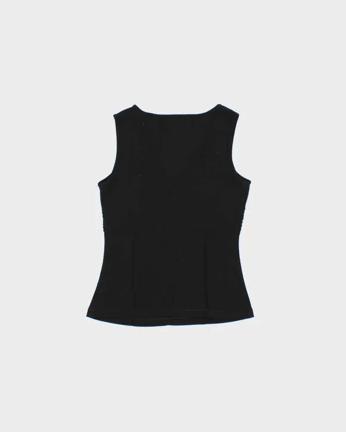 Vintage Y2k 2000s The Station Ruffle Sleeveless Top - S sold by Rokit product image thumbnail 2