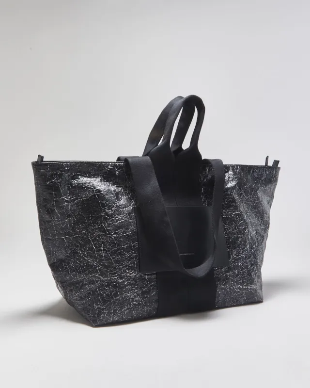 Alexander Wang Patent Crackled Extra Large Shopper Tote made by Alexander Wang