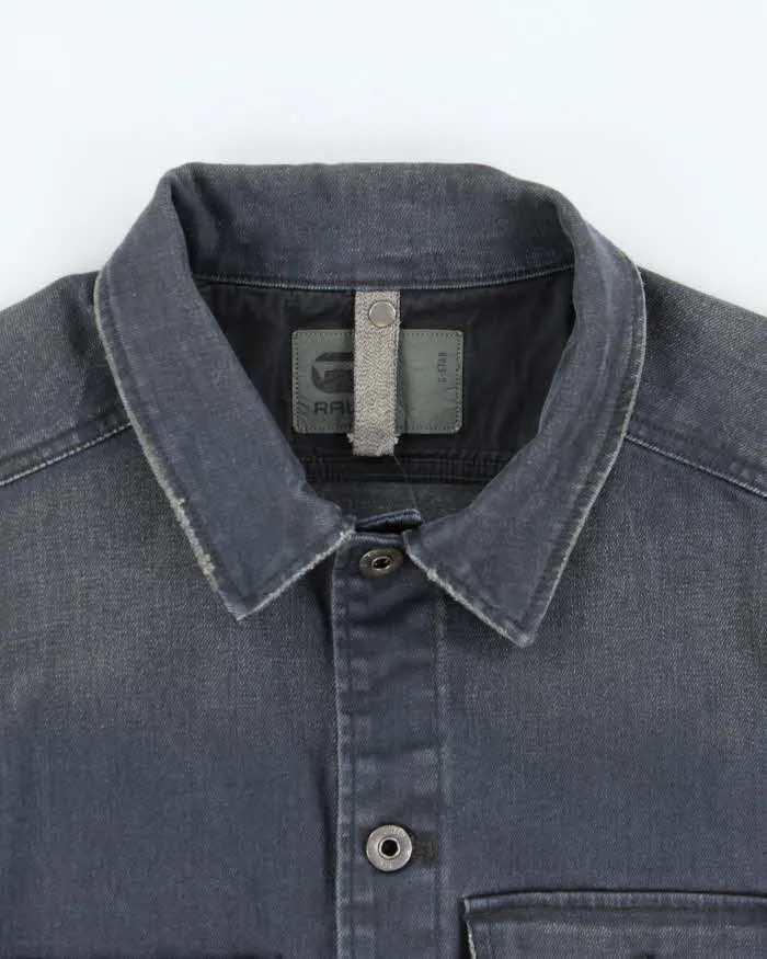 Vintage G-Star Raw Distressed Denim Utility Jacket - L sold by Rokit product image thumbnail 5