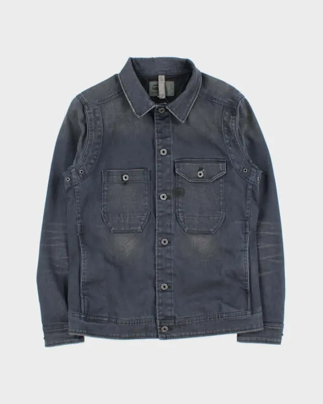 Vintage G-Star Raw Distressed Denim Utility Jacket - L made by G-Star RAW