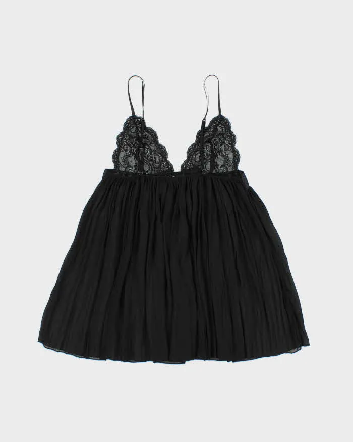 Vintage Y2k 2000s Victoria's Secret Mesh Pleated Crinkle Cami Top - S sold by Rokit product image thumbnail 2