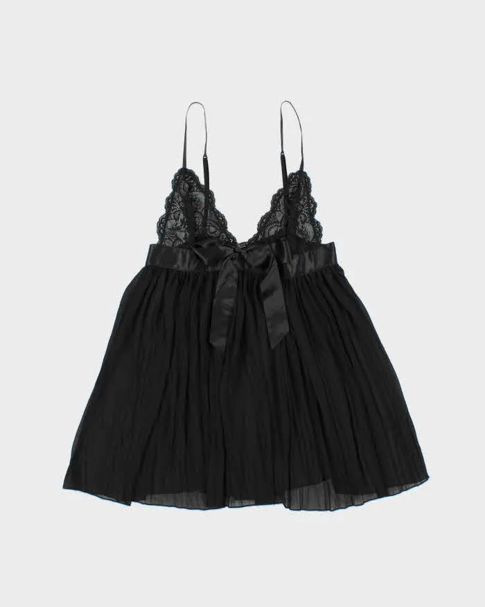 Vintage Y2k 2000s Victoria's Secret Mesh Pleated Crinkle Cami Top - S sold by Rokit