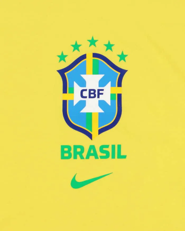 Vintage Nike Brazil CBF Crewneck Football T-Shirt - L sold by Rokit product image thumbnail 4