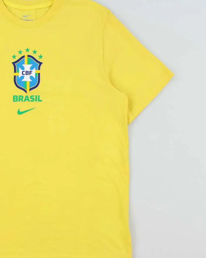 Vintage Nike Brazil CBF Crewneck Football T-Shirt - L sold by Rokit product image thumbnail 3