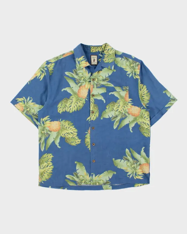 Vintage Jamaica Jaxx Silk Hawaiian Shirt - L made by Rokit