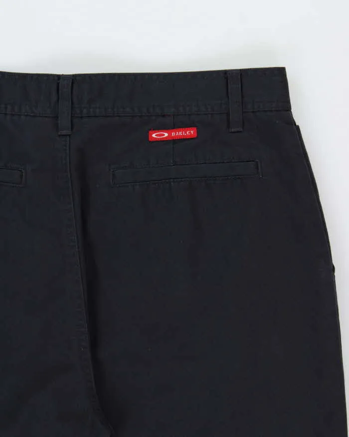 Vintage Y2K 00s Oakley Navy Technical Canvas Relaxed Straight Leg 'O' Chino Trousers - W36 L34 sold by Rokit product image thumbnail 4