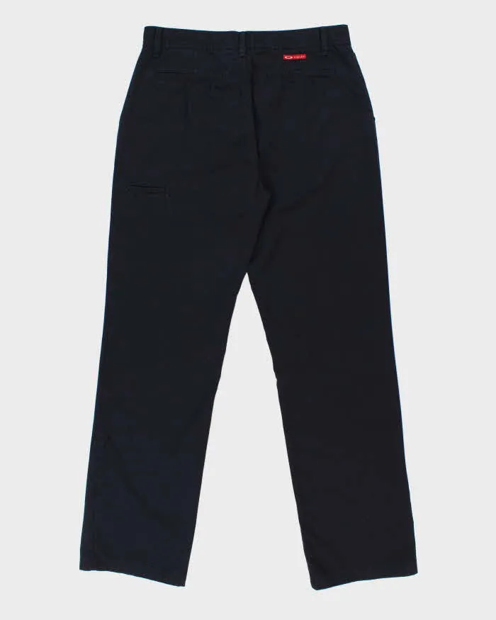 Vintage Y2K 00s Oakley Navy Technical Canvas Relaxed Straight Leg 'O' Chino Trousers - W36 L34 sold by Rokit product image thumbnail 2